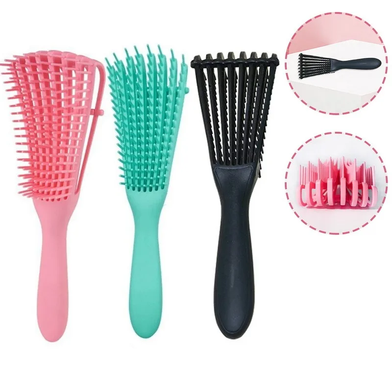 

Hair Brush Detangling Brush Scalp Massage Octopus Hair Comb Detangler Hairbrush for Dry Wet Curly Hair Home Barber Accessories