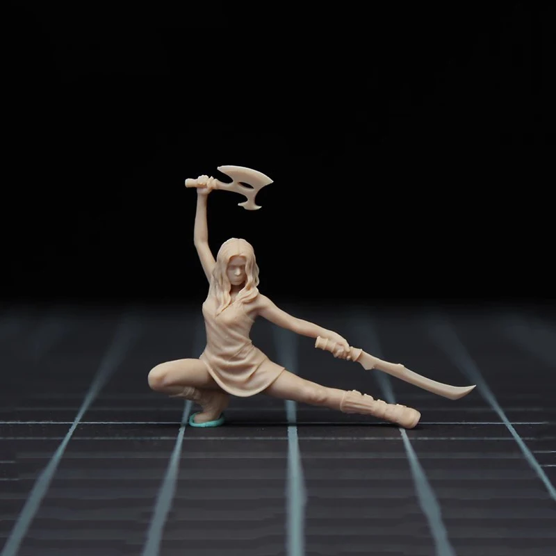 1/64 1/43 Female Solider Scene Props Miniature 3D Print Figures Model For Sand Cars Vehicle Toys Decoration 
1/64 1/43 Female Solider Scene Props Miniature 3D Print Figures Model For Sand Cars Vehicle Toys Decoration