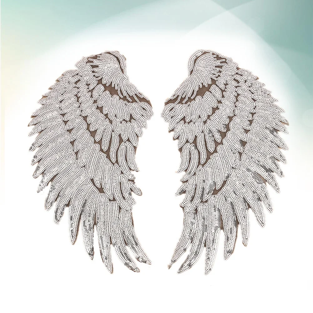 Patch Cloth Appliqueclothing Embroidery Embroidered Paste Sequins Wing Stickersdiysewing Dress Iron Making Angelcraft Hole
Patch Cloth Appliqueclothing Embroidery Embroidered Paste Sequins Wing Stickersdiysewing Dress Iron Making Angelcraft Hole