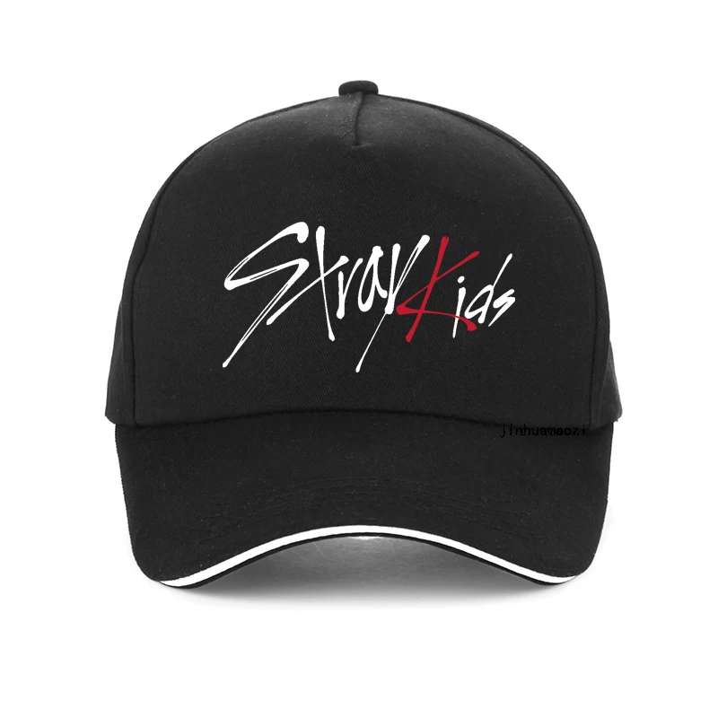 

KPOP Stray Kids Baseball cap StrayKids MINHO JISUNG WOOJIN CHANGBIN FELIX Korean logo Hip Hop hat