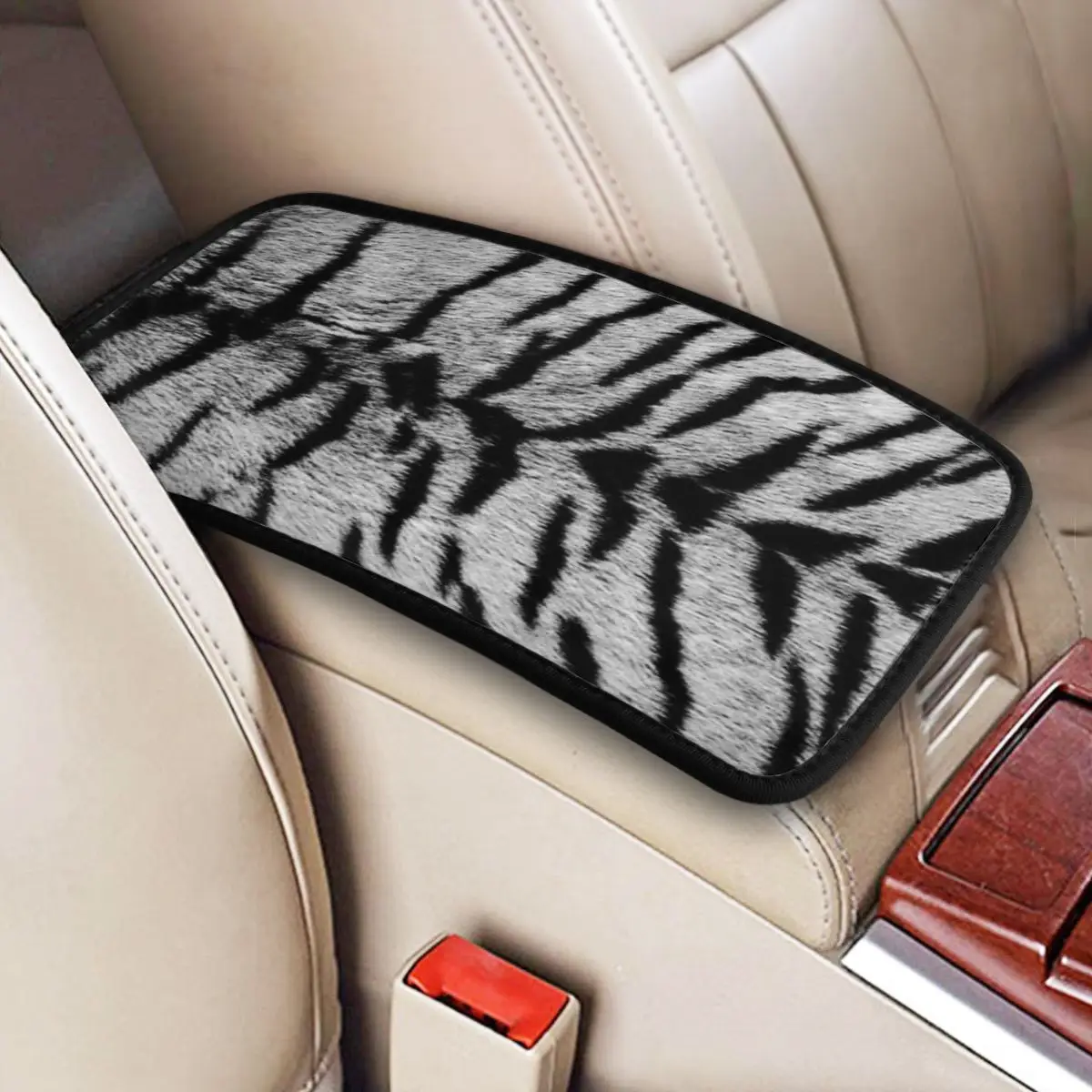 Tiger Skin Print Car Armrest Cover Mat Anti-Slip Tropical Wild Animal Leather Center Console Cover Mat Car Storage Box Pad
Tiger Skin Print Car Armrest Cover Mat Anti-Slip Tropical Wild Animal Leather Center Console Cover Mat Car Storage Box Pad