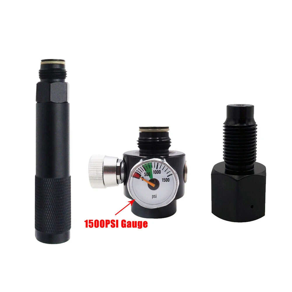 12g CO2 Cartridge Quick Change Adapter With Regulator For PCP SIG SAUER MPX/MCX G 1/2 - 14 Thread Paintball Convertor
12g CO2 Cartridge Quick Change Adapter With Regulator For PCP SIG SAUER MPX/MCX G 1/2 - 14 Thread Paintball Convertor