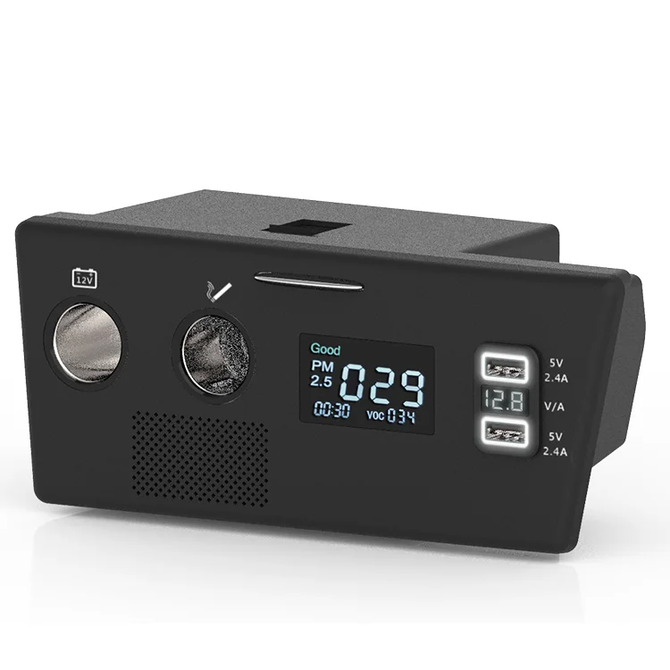 High Quality Low Price Ordinary Double Qc3.0 Car Mobile Charger Fast Charging Air Purifier
High Quality Low Price Ordinary Double Qc3.0 Car Mobile Charger Fast Charging Air Purifier