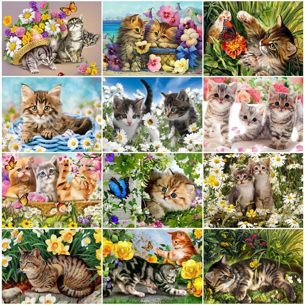 Diamond Embroidery Full Square/Round Display Cat 5D Diamond Painting Animals Picture of Rhinestones Diamond Mosaic Cross Stitch
Diamond Embroidery Full Square/Round Display Cat 5D Diamond Painting Animals Picture of Rhinestones Diamond Mosaic Cross Stitch