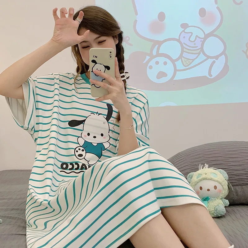 Ночная рубашка Sanrio Kawali полачко, хлопковая Домашняя одежда, мягкая, приятная на ощупь, удобная, для отдыха, подарок на день рождения, игрушки д...
Ночная рубашка Sanrio Kawali полачко, хлопковая Домашняя одежда, мягкая, приятная на ощупь, удобная, для отдыха, подарок на день рождения, игрушки д...
