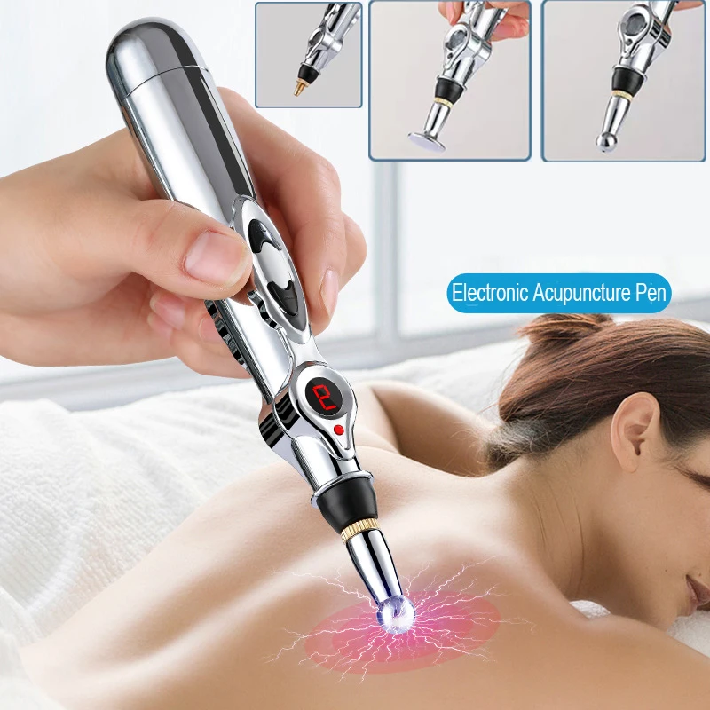 Electronic Acupuncture Pen Electric Meridians Laser Therapy Heal Massage Pen Meridian Energy Pen Relief Pain Tools
Electronic Acupuncture Pen Electric Meridians Laser Therapy Heal Massage Pen Meridian Energy Pen Relief Pain Tools
