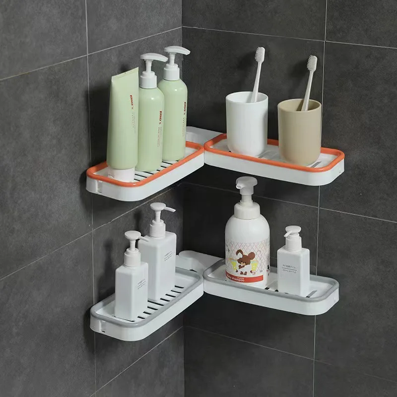 Bathroom Organizer Drain Rack Punch-free Wall-mounted Revolving Rack Toilet Washstand Kitchen Wall Storage Rack bathroom shelves
Bathroom Organizer Drain Rack Punch-free Wall-mounted Revolving Rack Toilet Washstand Kitchen Wall Storage Rack bathroom shelves