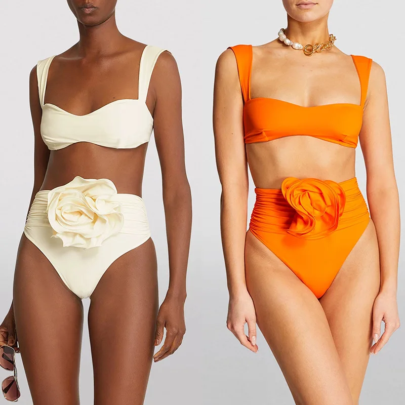 2023 Модное Новое однотонное бикини, соблазнительный купальник с открытой спиной и трехмерными цветами, Раздельный женский купальник, арановые чернильные листья
2023 Модное Новое однотонное бикини, соблазнительный купальник с открытой спиной и трехмерными цветами, Раздельный женский купальник, арановые чернильные листья