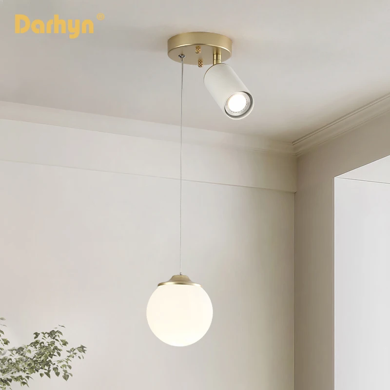 Nordic Led Pendant Lights Minimalism Home Deco Acrylic Ball With Spot Lamp For Bedroom Bedside Sofa Interior Hanging Fixtures
Nordic Led Pendant Lights Minimalism Home Deco Acrylic Ball With Spot Lamp For Bedroom Bedside Sofa Interior Hanging Fixtures