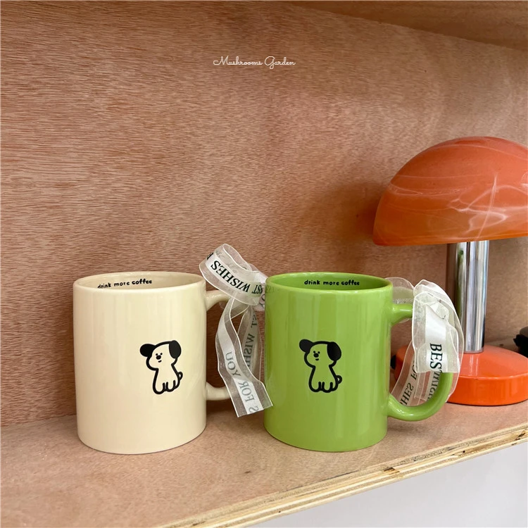 Mushrooms Garden Korean-style Cute Puppy Coffee Cup Lovers Ceramic Cup Large Capacity Mug Gift Box To Wrap Christmas Gifts
Mushrooms Garden Korean-style Cute Puppy Coffee Cup Lovers Ceramic Cup Large Capacity Mug Gift Box To Wrap Christmas Gifts