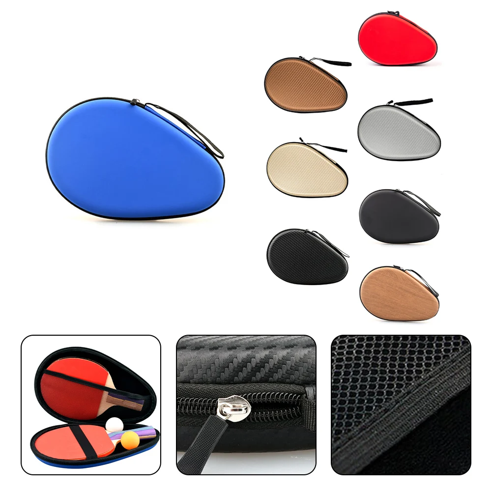 Table Tennis Racket Bag Paddle Cover EVA Bags Waterproof Table Tennis Bat Case Colorful Ping Pong Box Accessories New
Table Tennis Racket Bag Paddle Cover EVA Bags Waterproof Table Tennis Bat Case Colorful Ping Pong Box Accessories New