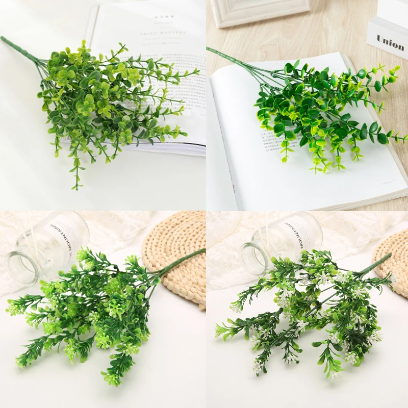 4-Color Simulation Eucalyptus Leaf Simple Fern Green Plants Home Living Room Decoration Wedding Shooting Props Artificial Plants
4-Color Simulation Eucalyptus Leaf Simple Fern Green Plants Home Living Room Decoration Wedding Shooting Props Artificial Plants