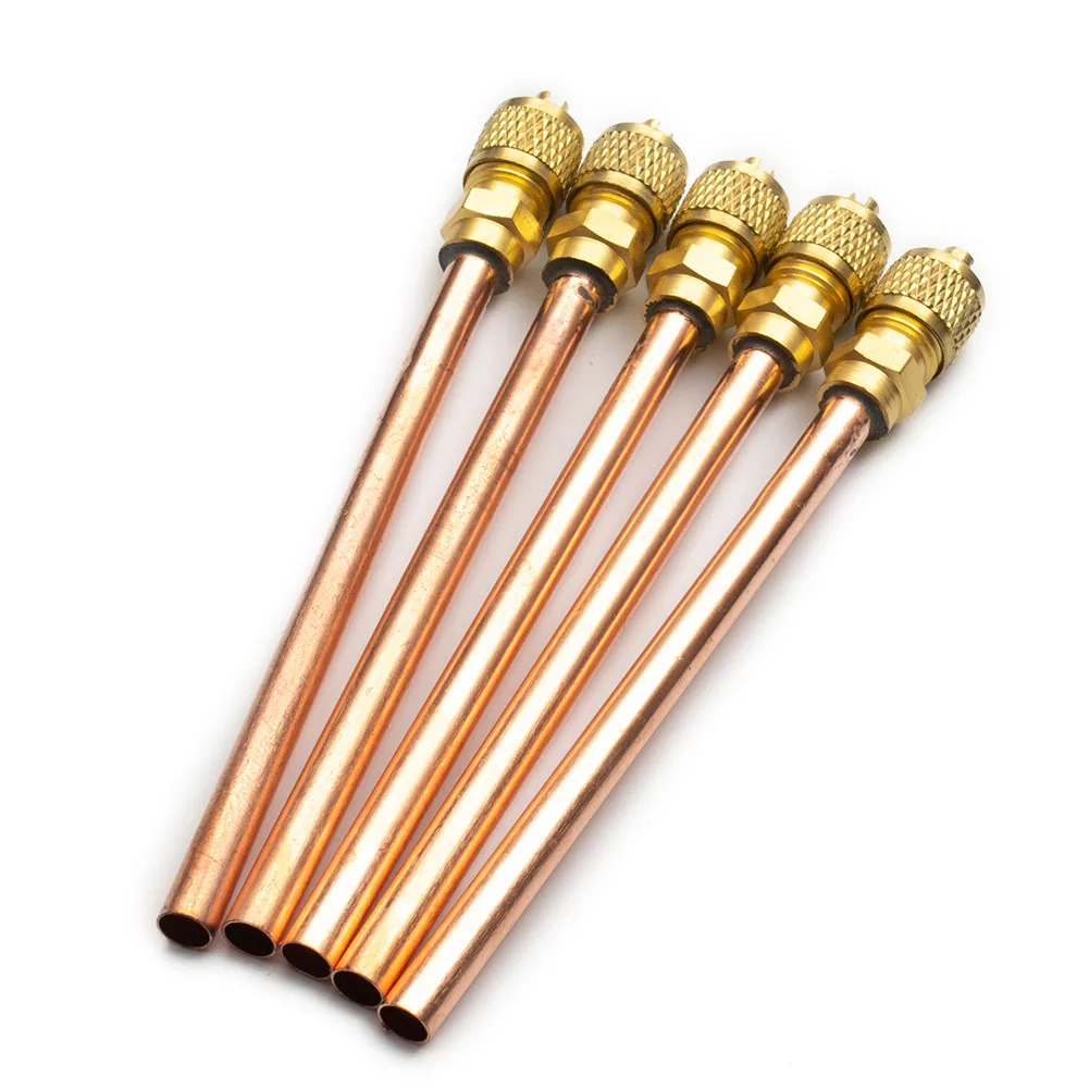 5Pcs/Set Air Conditioner Refrigeration Access Valves Copper Tube Filling Parts Replacements Home DIY Power Tools Parts
5Pcs/Set Air Conditioner Refrigeration Access Valves Copper Tube Filling Parts Replacements Home DIY Power Tools Parts