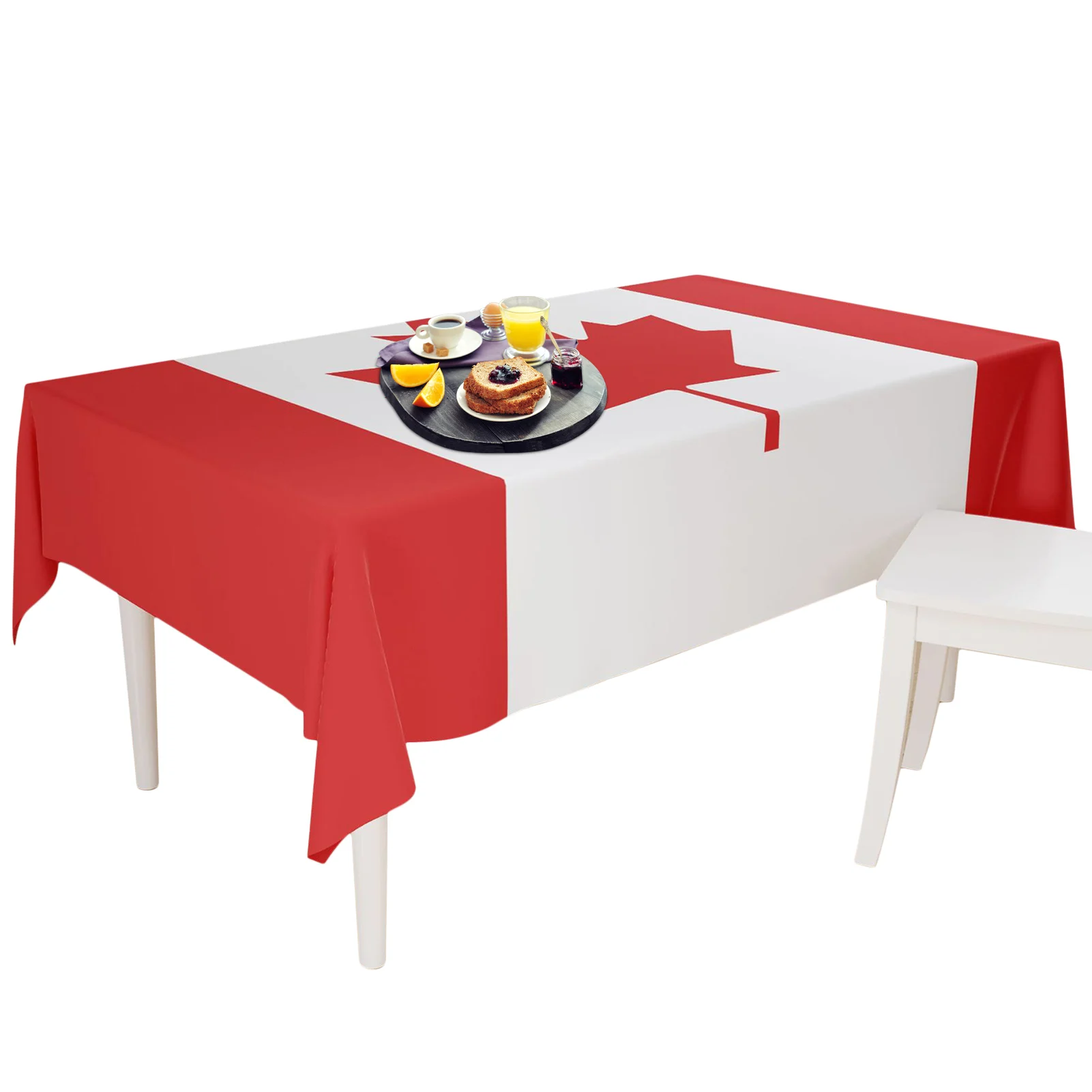 Canadian Flag Table Cover Canada Maple Leaf Flag Tablecloth Polyester Gabardine Patriotic Table Decorations For National Day
Canadian Flag Table Cover Canada Maple Leaf Flag Tablecloth Polyester Gabardine Patriotic Table Decorations For National Day