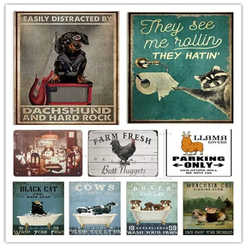 Vintage Corgi Dog Cat Cow Metal Tin Sign Animals Bath Soap Wash Your Paws Poster Art Metal Plaque Home Bathroom Room Decor
Vintage Corgi Dog Cat Cow Metal Tin Sign Animals Bath Soap Wash Your Paws Poster Art Metal Plaque Home Bathroom Room Decor