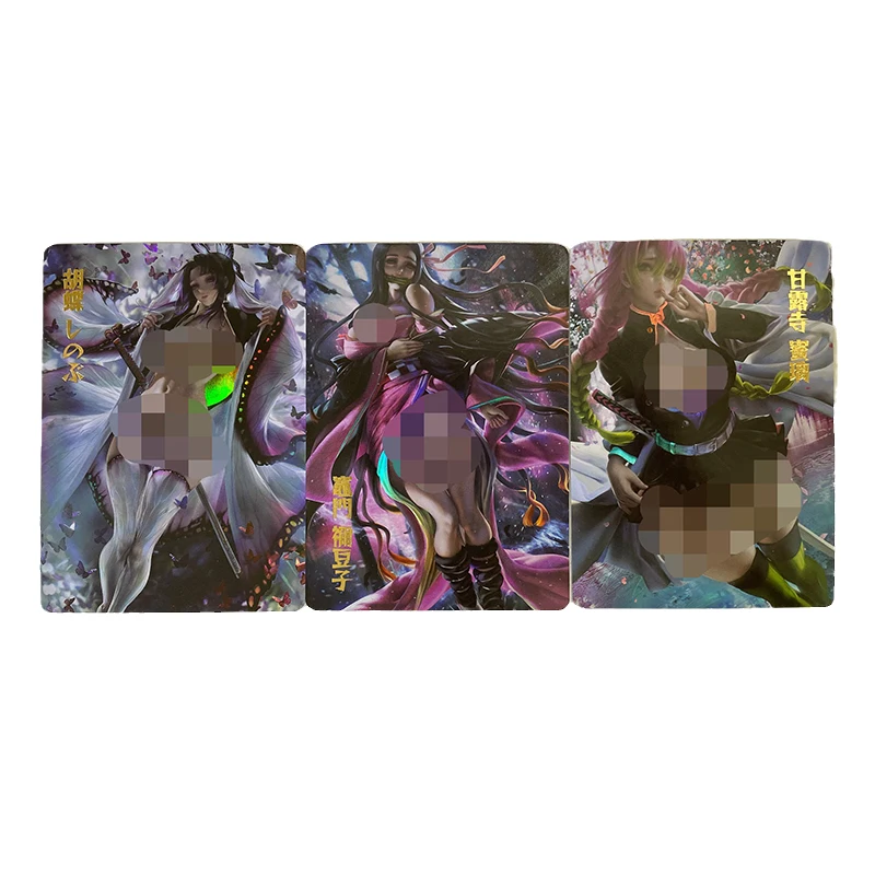 3 шт. Acg аниме рассекающие демонов открытки сексуальные Nezuko Shinobu Kanroji Mitsuri Flash открытки Kimetsu No Yaiba голые коллекционные открытки для взрослых
3 шт. Acg аниме рассекающие демонов открытки сексуальные Nezuko Shinobu Kanroji Mitsuri Flash открытки Kimetsu No Yaiba голые коллекционные открытки для взрослых