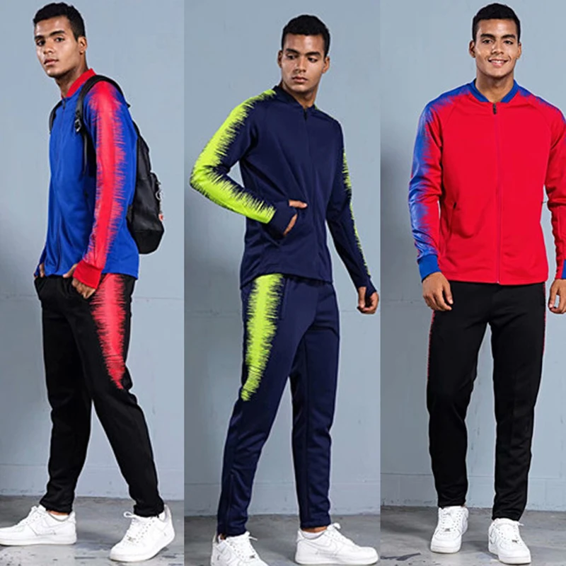 jogging Sports clothing 2020 men soccer training jacket pants sports suits winter sport wear Running football Training Tracksuit
jogging Sports clothing 2020 men soccer training jacket pants sports suits winter sport wear Running football Training Tracksuit