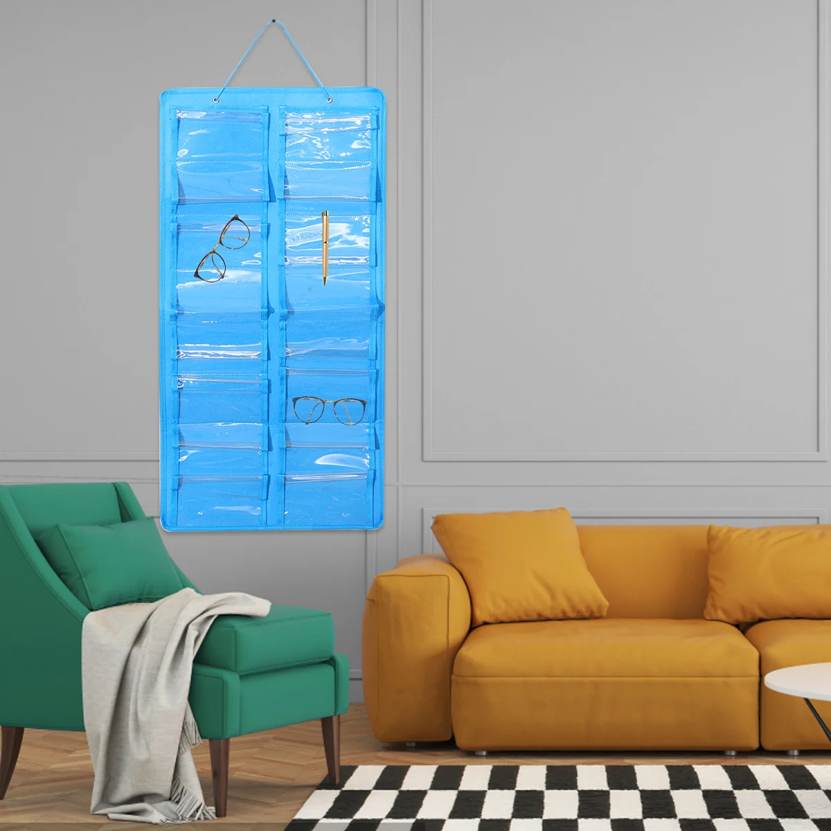 Hanging Organizer Storage Pocket Wall Closet Door Sunglasses Mounted Cotton Eyewear Display Organizing Glasses Eyeglasses Felt
Hanging Organizer Storage Pocket Wall Closet Door Sunglasses Mounted Cotton Eyewear Display Organizing Glasses Eyeglasses Felt