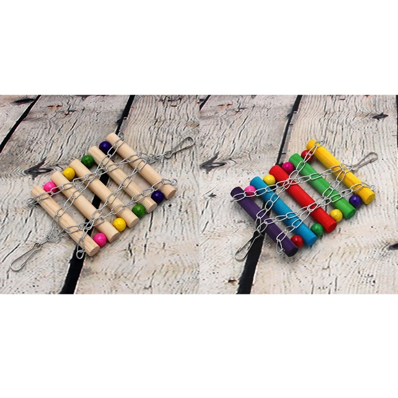 Hamster Swing Stand with Chains Natural Wood Hanging Bed Habitat Decor for Bird
Hamster Swing Stand with Chains Natural Wood Hanging Bed Habitat Decor for Bird