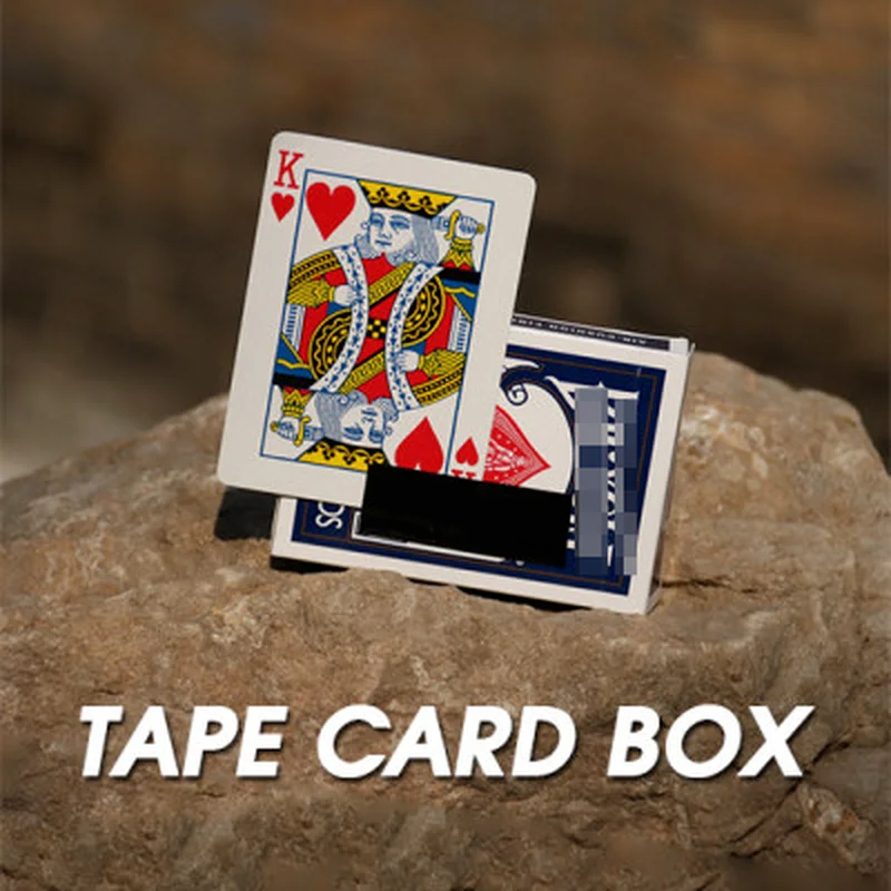 Tape Card Box Close up Magic Tricks Gimmick Illusions Street Magic Props Magician Street Card Appear From Empty Card Box Toys
Tape Card Box Close up Magic Tricks Gimmick Illusions Street Magic Props Magician Street Card Appear From Empty Card Box Toys