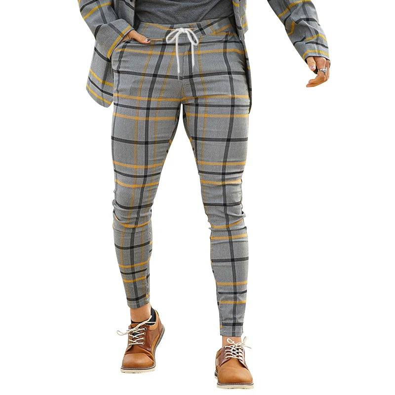 2023 New Hot Selling Men's Trousers Summer New Style Personality Slim Simple Plaid Pencil Pants Trendy All-match Casual Pants
2023 New Hot Selling Men's Trousers Summer New Style Personality Slim Simple Plaid Pencil Pants Trendy All-match Casual Pants