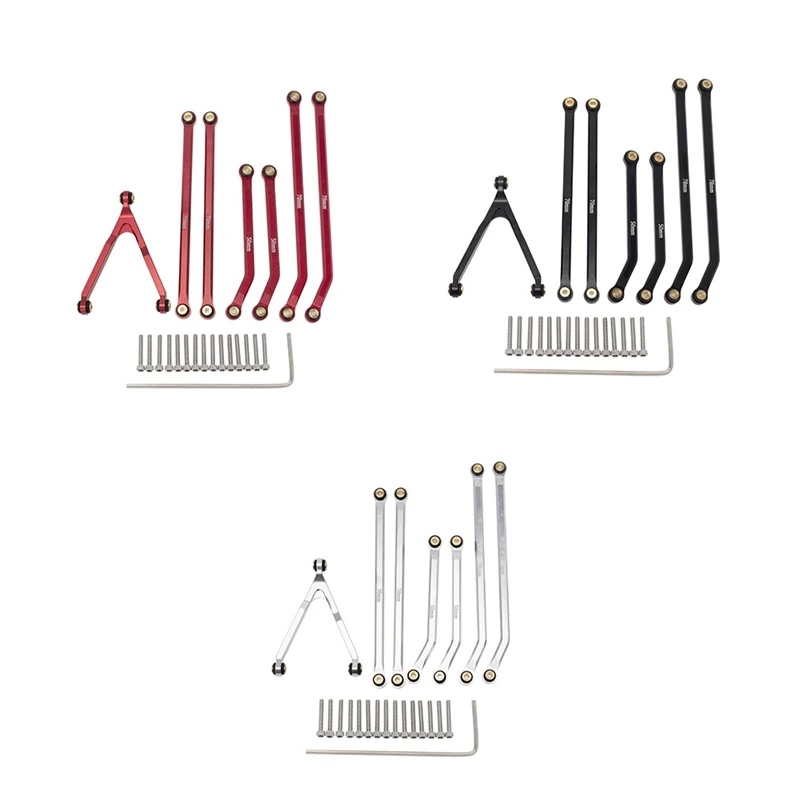 Комплект звеньев шасси с ЧПУ с высокой точностью для Axial SCX24 AXI00005 Jeep Gladiator 1/24, обновленные детали для радиоуправляемого гусеничного автомобиля
Комплект звеньев шасси с ЧПУ с высокой точностью для Axial SCX24 AXI00005 Jeep Gladiator 1/24, обновленные детали для радиоуправляемого гусеничного автомобиля