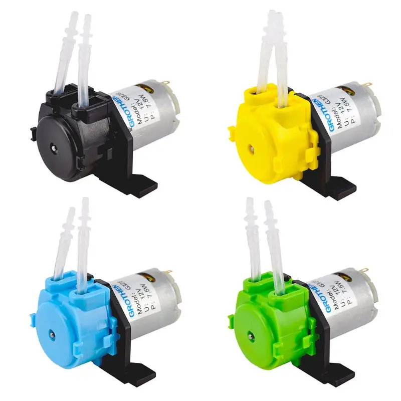 12V Peristaltic Pump Liquid Transport Testing Connector Adapter Supplies 
12V Peristaltic Pump Liquid Transport Testing Connector Adapter Supplies