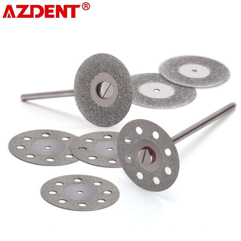 AZDENT 15 Pcs Dental Lab Diamond Disc Cutting Double Side Disk Polisher Machine Tool Jewelry Polishing Dentistry Instrument
AZDENT 15 Pcs Dental Lab Diamond Disc Cutting Double Side Disk Polisher Machine Tool Jewelry Polishing Dentistry Instrument