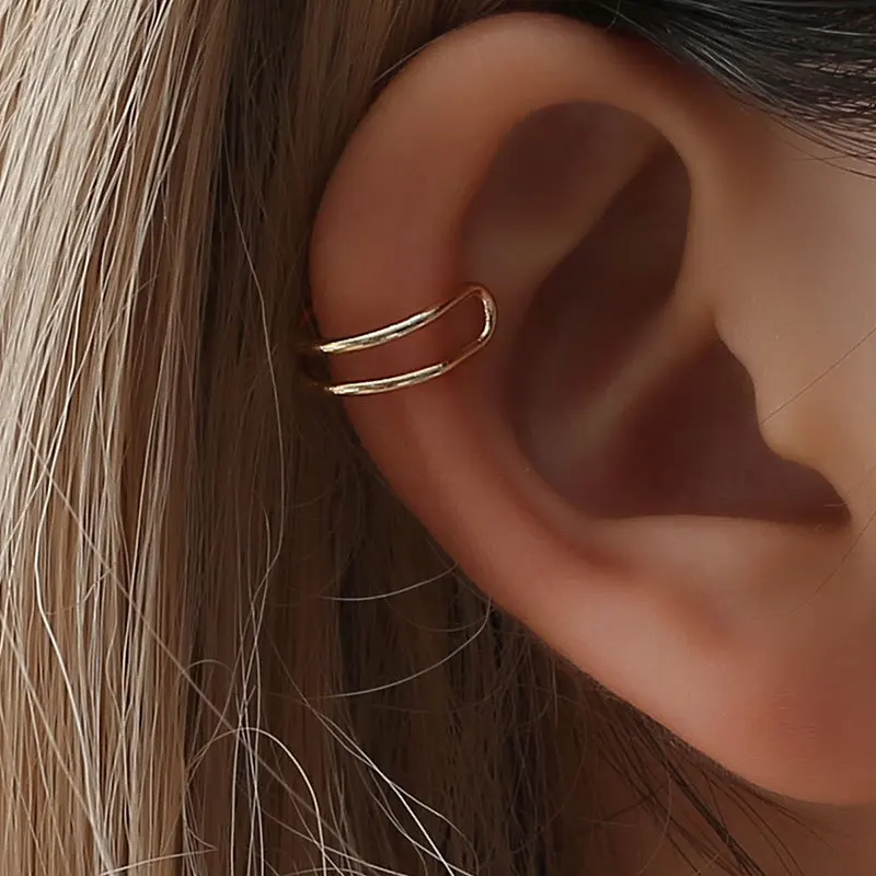 Ear Clip Without Ear Hole Simple Fashion Cartilage Double-layer Letter C-shaped Earrings Male and Female U-shaped Nose Clip
Ear Clip Without Ear Hole Simple Fashion Cartilage Double-layer Letter C-shaped Earrings Male and Female U-shaped Nose Clip