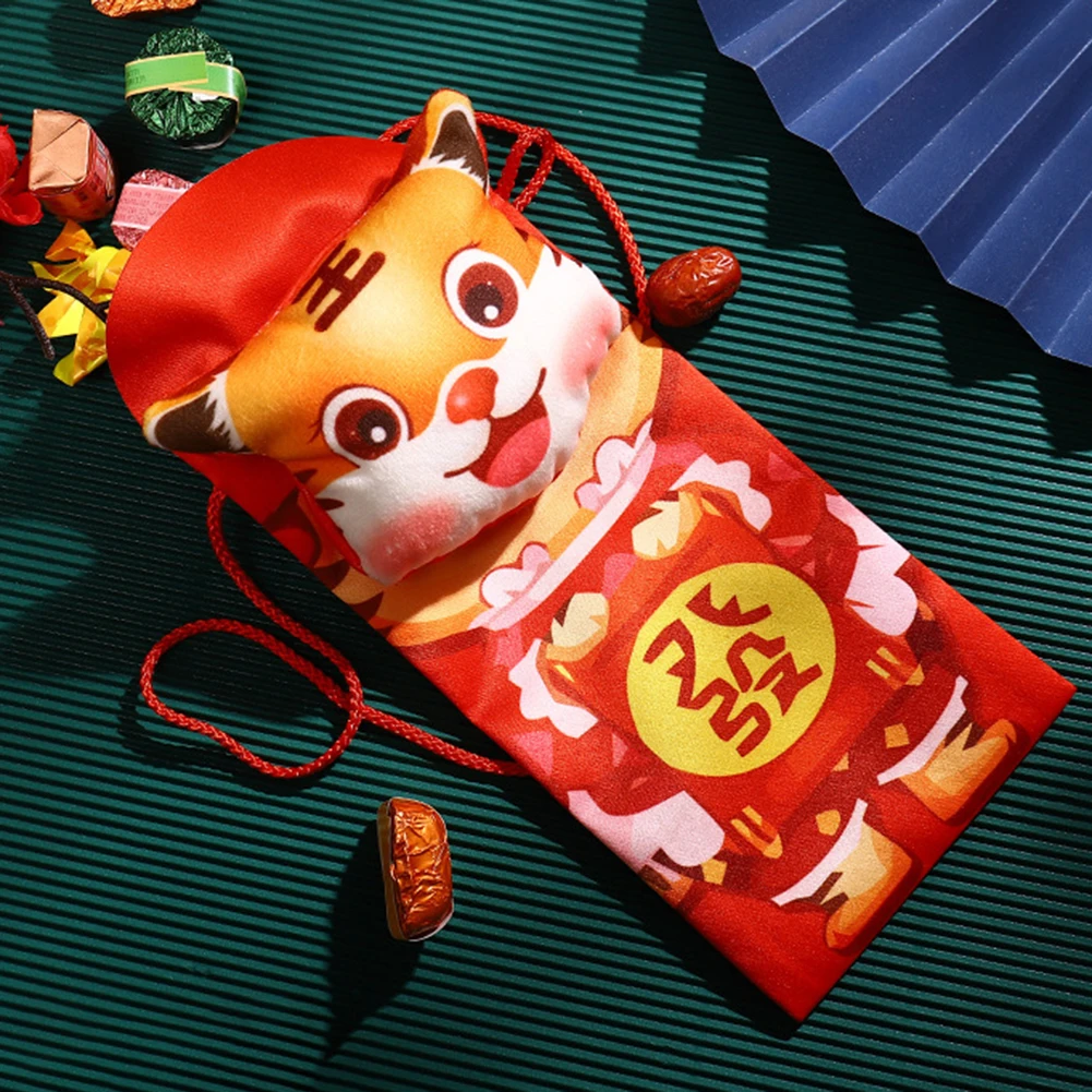 2022 Chinese New Year Red Envelope with Shoulder Straps Lucky Money Bag Soft Red Packet for Money Candy Cellphone Navidad
2022 Chinese New Year Red Envelope with Shoulder Straps Lucky Money Bag Soft Red Packet for Money Candy Cellphone Navidad