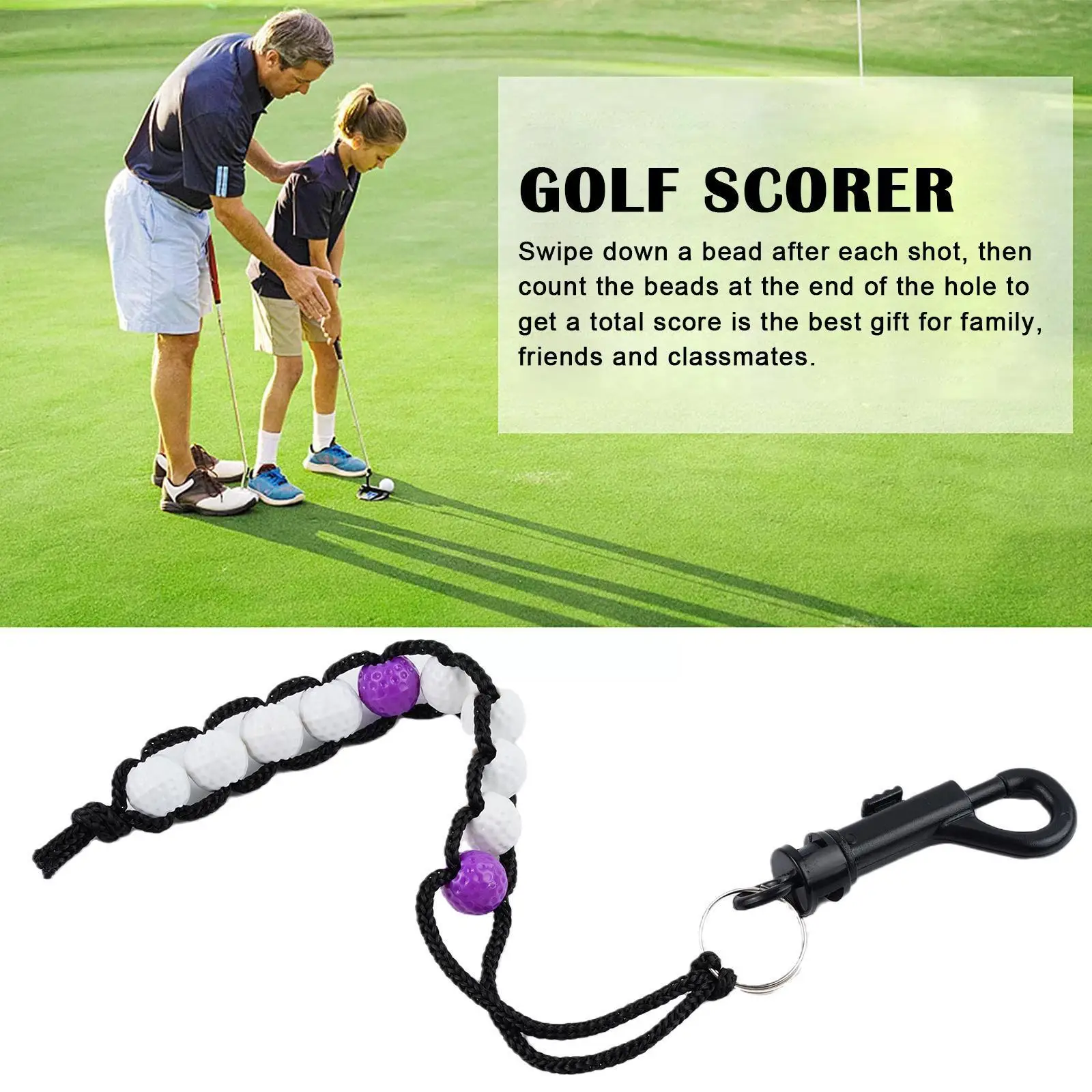 1 Set Golf Stroke Score Counter Plastic Golf Score Putt Counter To Counter Aids Golf Use Accessories Ball Easy Beads Traini D7m9
1 Set Golf Stroke Score Counter Plastic Golf Score Putt Counter To Counter Aids Golf Use Accessories Ball Easy Beads Traini D7m9