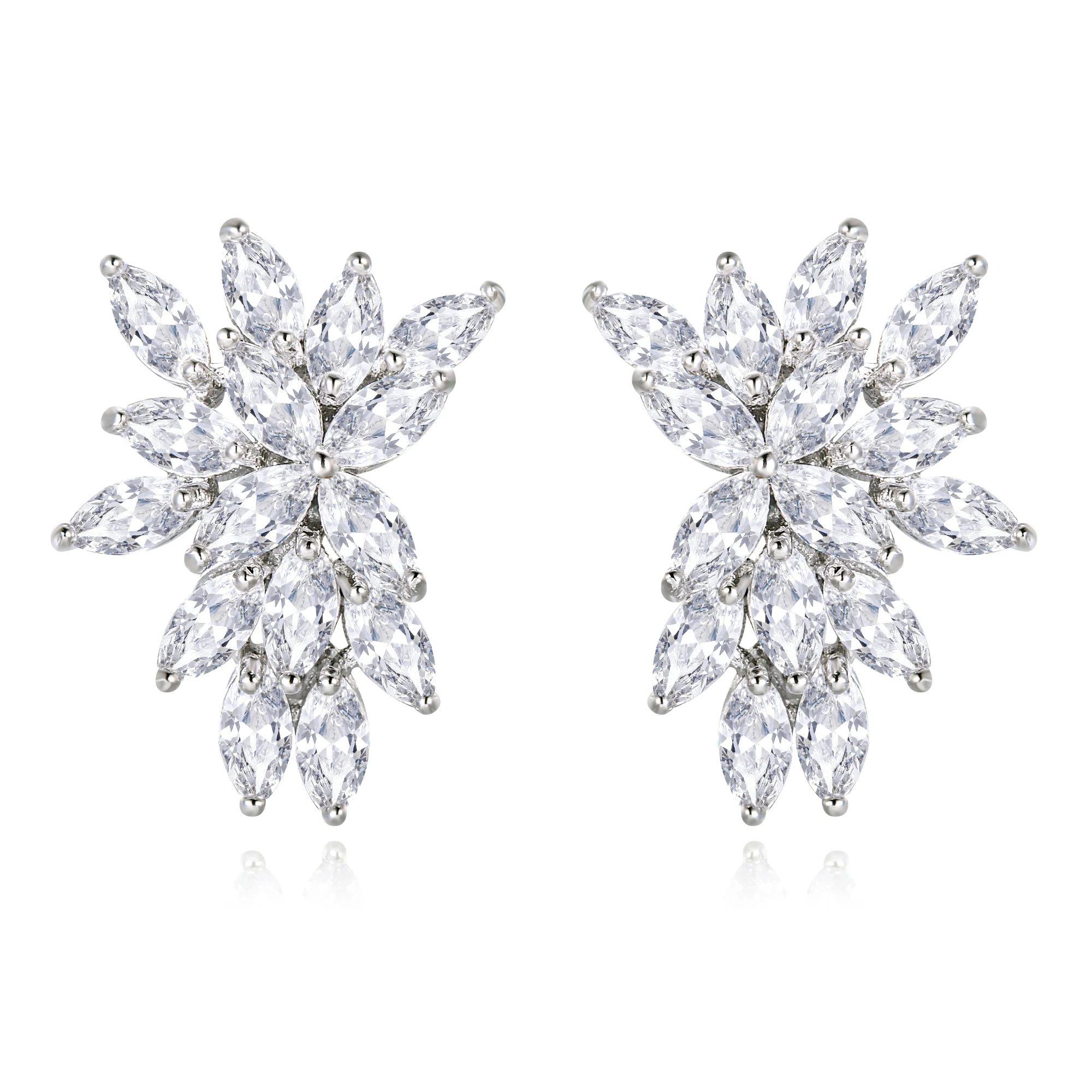 Piercing Earrings for Women Bridal Wedding Party Trend Luxury Jewelry Small Delicate Fashion Stud Earrings Korean Style
Piercing Earrings for Women Bridal Wedding Party Trend Luxury Jewelry Small Delicate Fashion Stud Earrings Korean Style