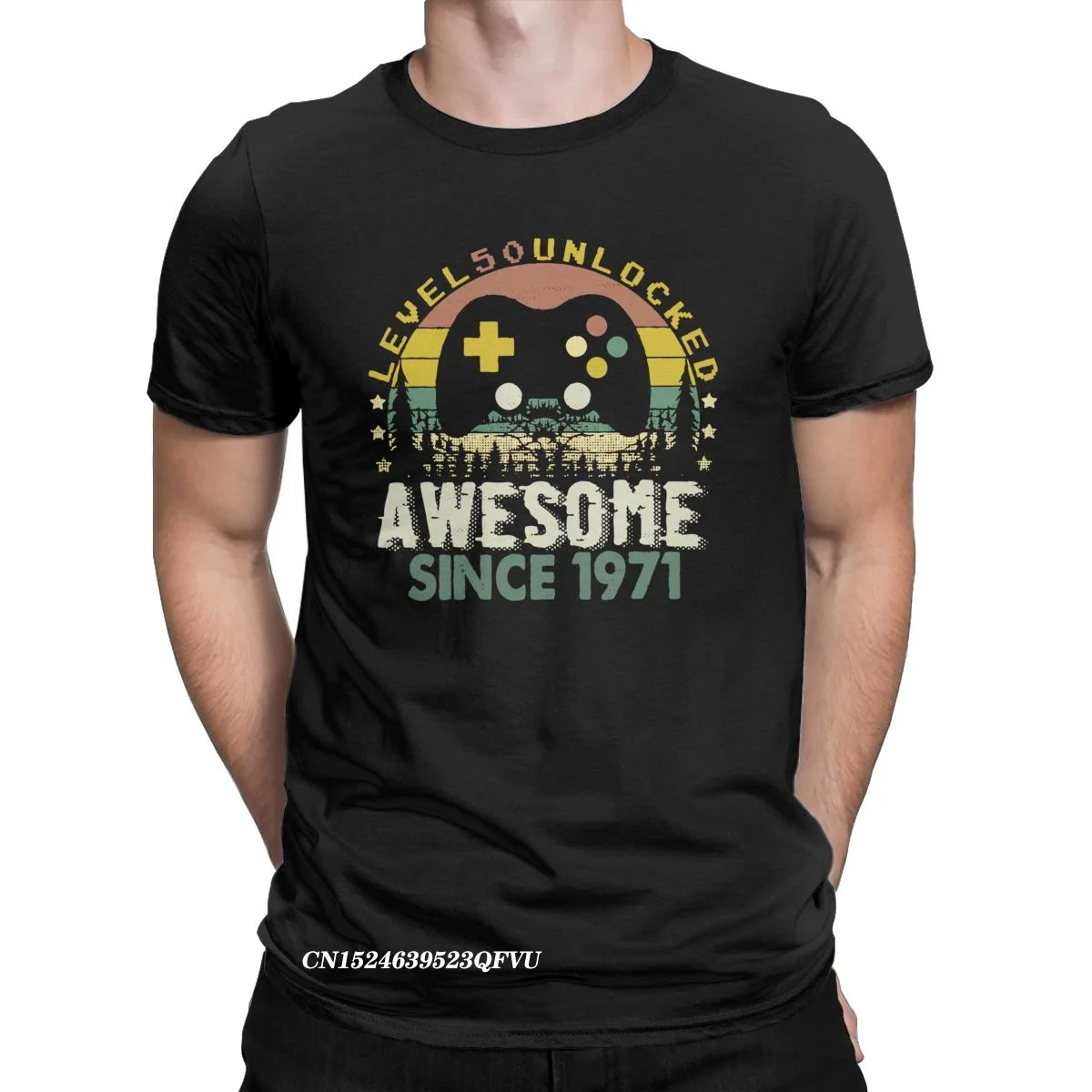 Level 50 Unlocked Awesome 1971 Video Game 50th Birthday Tops T Shirts For Men Premium Cotton Funny Tee Shirt Tees Plus Size
Level 50 Unlocked Awesome 1971 Video Game 50th Birthday Tops T Shirts For Men Premium Cotton Funny Tee Shirt Tees Plus Size