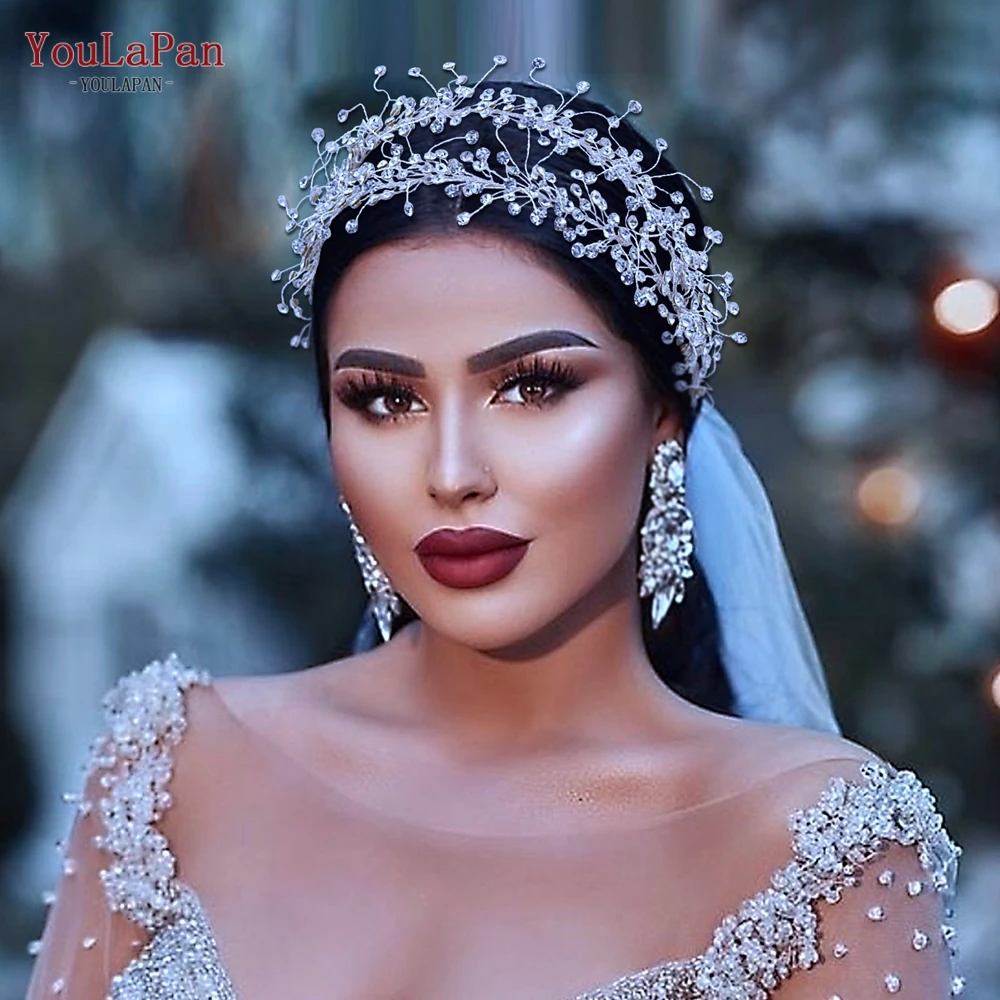 YoulaPan HP463 Silver Color Headband for Women Bride Wedding Hair Accessories Queen Headdress Bridal Hairbands Rhinestone Tiaras
YoulaPan HP463 Silver Color Headband for Women Bride Wedding Hair Accessories Queen Headdress Bridal Hairbands Rhinestone Tiaras