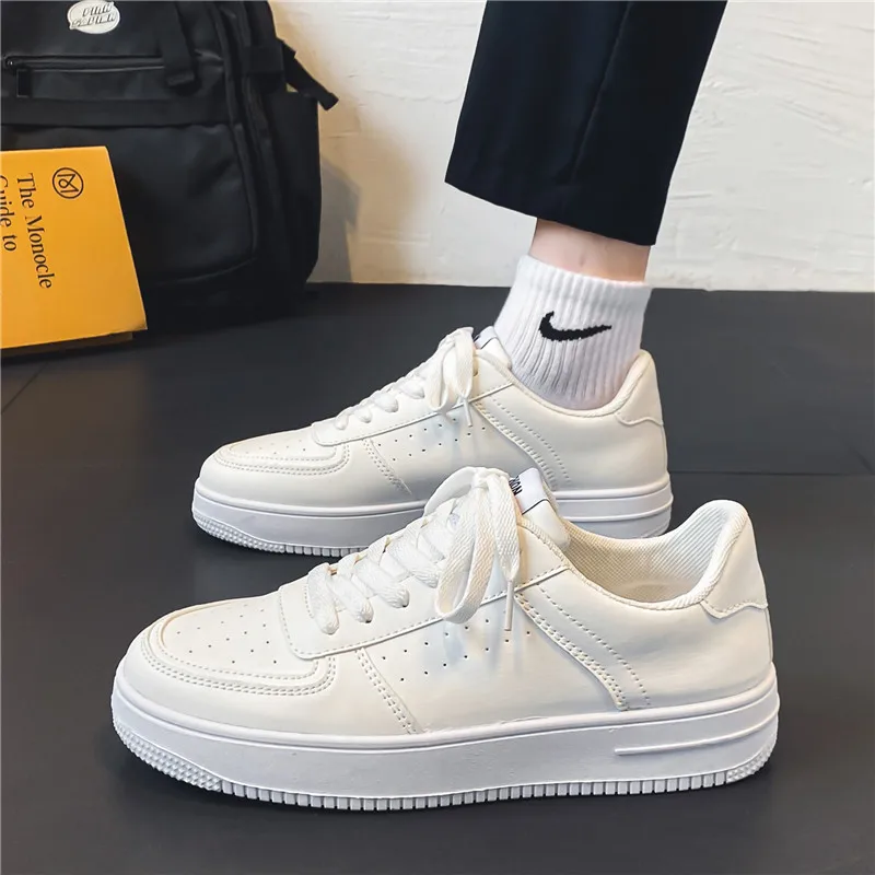 Outdoor Wear-resistant Men's Shoes Casual Shoes Non-slip Breathable Board Shoes Lace-up White Shoes Running Shoes Men Sneakers
Outdoor Wear-resistant Men's Shoes Casual Shoes Non-slip Breathable Board Shoes Lace-up White Shoes Running Shoes Men Sneakers