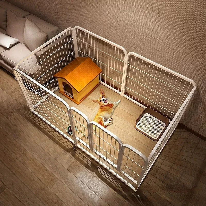 Dog Fence Playpen Pet Safety Supplies Small And Medium-sized Dogs Teddy Isolation Door Guard Bar Kennel
Dog Fence Playpen Pet Safety Supplies Small And Medium-sized Dogs Teddy Isolation Door Guard Bar Kennel