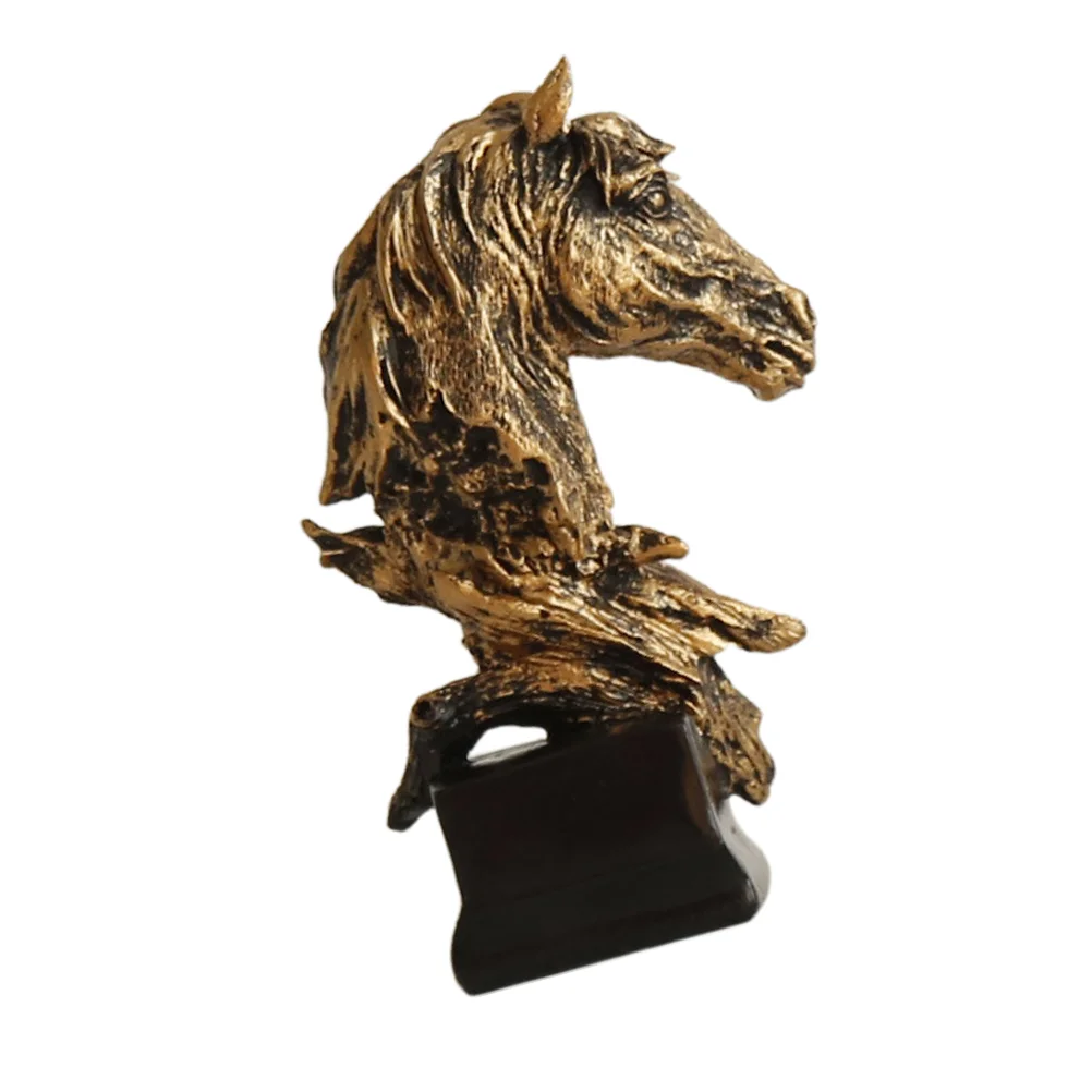 Horse Head Home Decor Resin Statue Crafts Animal Ornament Sculpture Adornment Statues Accents Shelf Figurine Mini Figurines
Horse Head Home Decor Resin Statue Crafts Animal Ornament Sculpture Adornment Statues Accents Shelf Figurine Mini Figurines