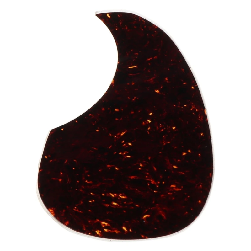 

Acoustic Guitar Pickguard Scratch Plate Black Tortoise Scratchplate SelfAdhesive