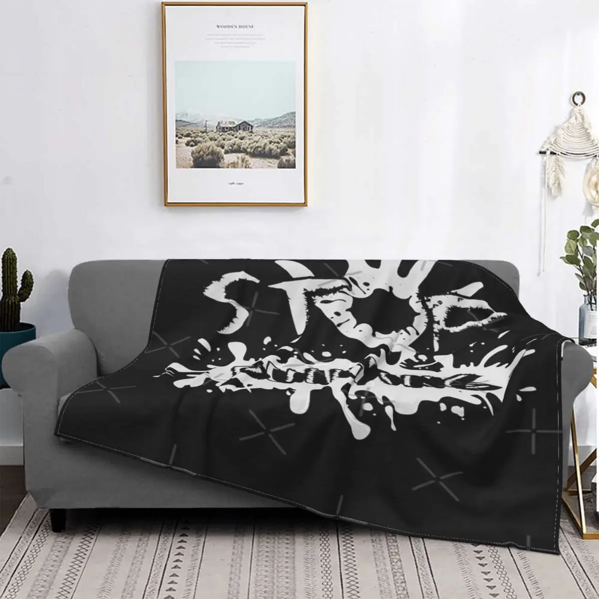 Manta de tela escocesa para el verano, colcha Kawaii Anti-Bullying y Stop Bullying, para cama
Manta de tela escocesa para el verano, colcha Kawaii Anti-Bullying y Stop Bullying, para cama