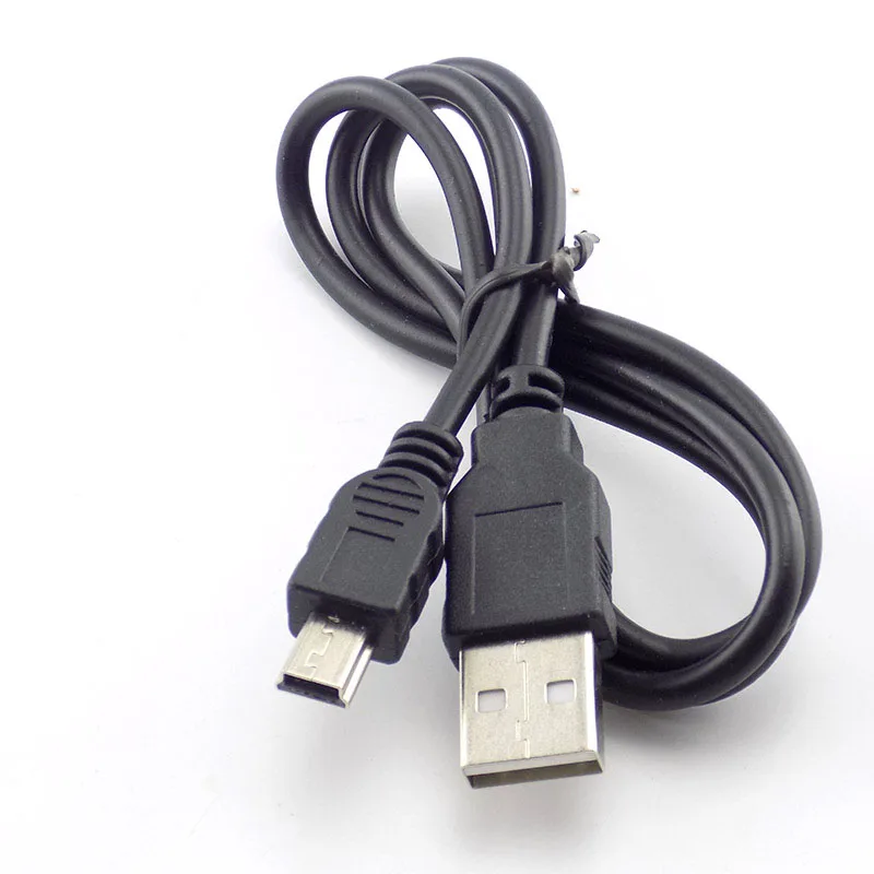 High-speed USB 2.0 to Mini USB 5-Pin Sync Cable Data Charging Power Extension Cord Connector Splitter for MP3 MP4 w1
High-speed USB 2.0 to Mini USB 5-Pin Sync Cable Data Charging Power Extension Cord Connector Splitter for MP3 MP4 w1