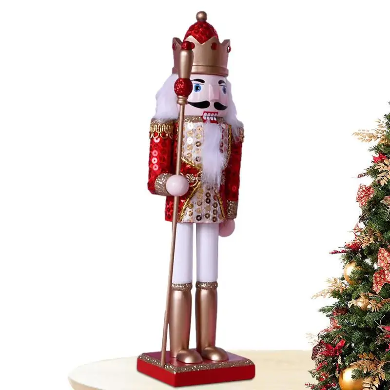 Wooden Nutcrackers Christmas Nutcracker Table Ornaments 11.8 Inch Handmade Wooden Nutcrackers Christmas Tree Hangings Festive 
Wooden Nutcrackers Christmas Nutcracker Table Ornaments 11.8 Inch Handmade Wooden Nutcrackers Christmas Tree Hangings Festive