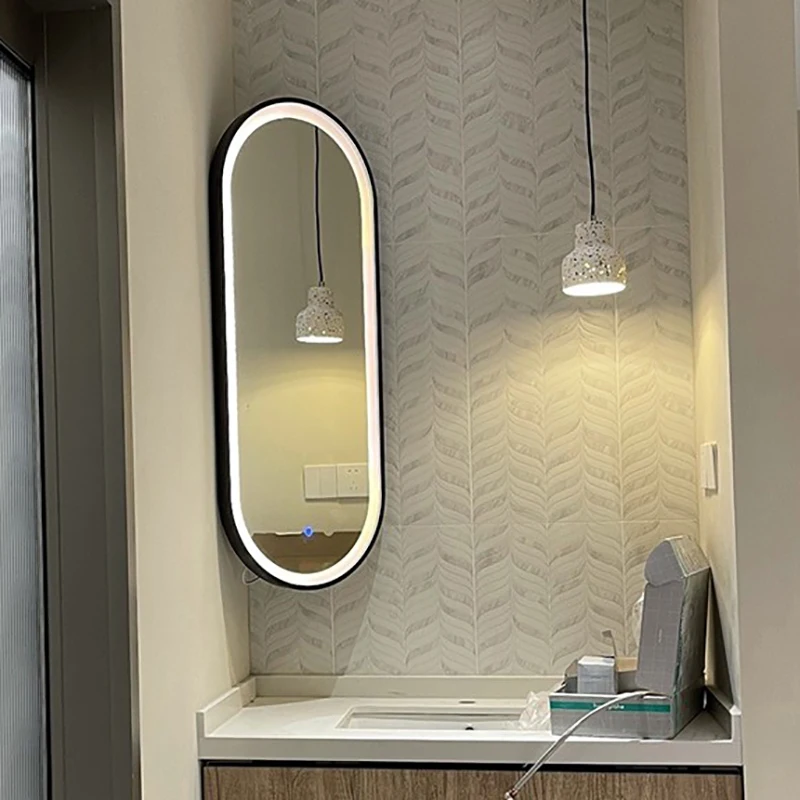 Modern Light Wall Mirror Black Cute Dorm Living Room Mirror Metal Frame Rectangle Hallway Cool Espejo Pared Home Decor Items
Modern Light Wall Mirror Black Cute Dorm Living Room Mirror Metal Frame Rectangle Hallway Cool Espejo Pared Home Decor Items