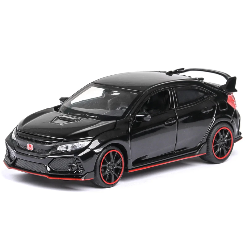 1:32 Alloy Car Model Honda Civic Type-r With Light & Sound Effect Diecast Car Collection Toys For Child Gift Play Vehicles
1:32 Alloy Car Model Honda Civic Type-r With Light & Sound Effect Diecast Car Collection Toys For Child Gift Play Vehicles