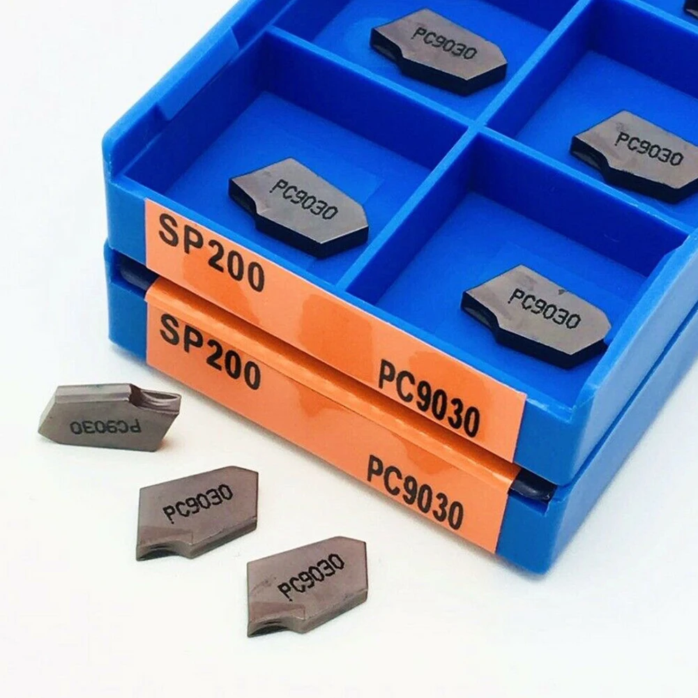 10Pcs SP200 PC9030 Insert 2mm Cutting Wide CNC Cut-Off Grooving Carbide Insert For MGEHR/L Semi-finishing Finishing Insert
10Pcs SP200 PC9030 Insert 2mm Cutting Wide CNC Cut-Off Grooving Carbide Insert For MGEHR/L Semi-finishing Finishing Insert