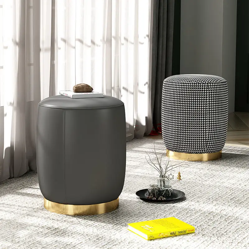 Nordic Metal Stool Creative Vanity Dressing Household Shoe Changing Footstool Sitting Living Room Sofa Chairs Furniture Bathroom
Nordic Metal Stool Creative Vanity Dressing Household Shoe Changing Footstool Sitting Living Room Sofa Chairs Furniture Bathroom