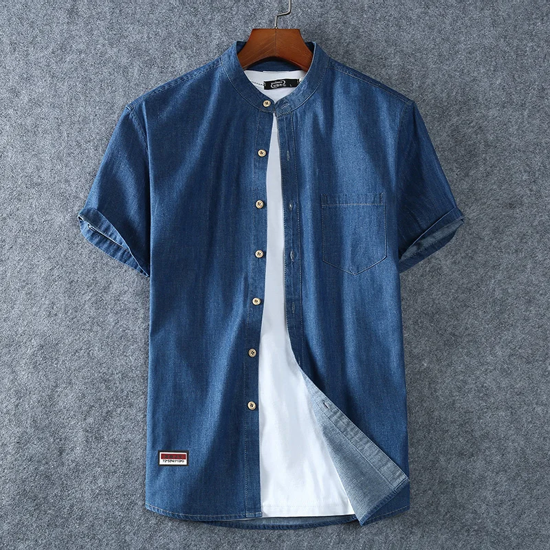 Plus Size L-5XL 6XL 7XL 8XL 100% Denim COTTON Shirt For Men's Short Sleeves 2023 Summer Style Fashion Casual Clothing
Plus Size L-5XL 6XL 7XL 8XL 100% Denim COTTON Shirt For Men's Short Sleeves 2023 Summer Style Fashion Casual Clothing