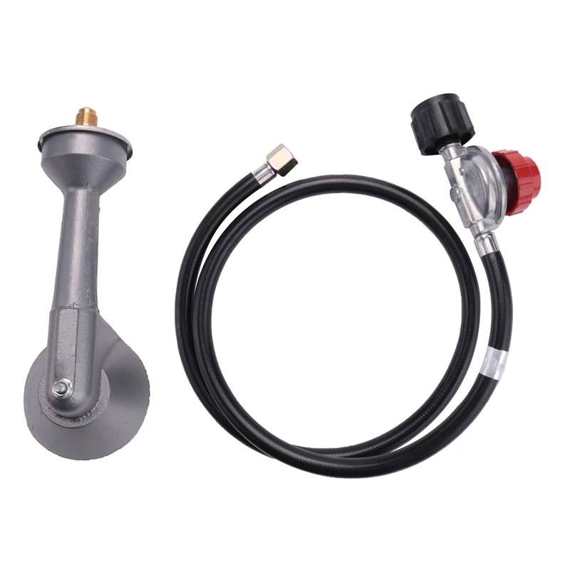 4FT Propane Regulator Hose And Burner Head With Adjustable High Pressure Propane Regulator With Hose And Brass Fitting
4FT Propane Regulator Hose And Burner Head With Adjustable High Pressure Propane Regulator With Hose And Brass Fitting