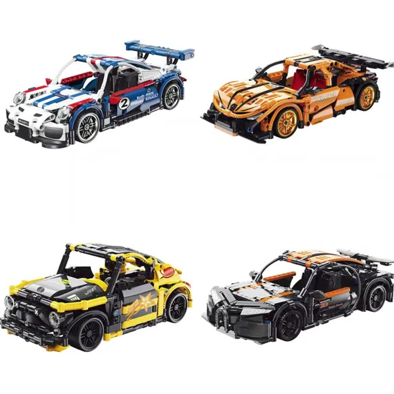Sports Car Series Toys Building Blocks Speed Race DIY Assemble Birthday Present Children Puzzle Compatible
Sports Car Series Toys Building Blocks Speed Race DIY Assemble Birthday Present Children Puzzle Compatible