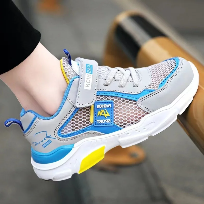 2023 New single and double mesh surface children's sneakers 28-40 size men's shoes spring and summer breathable and comfortable
2023 New single and double mesh surface children's sneakers 28-40 size men's shoes spring and summer breathable and comfortable