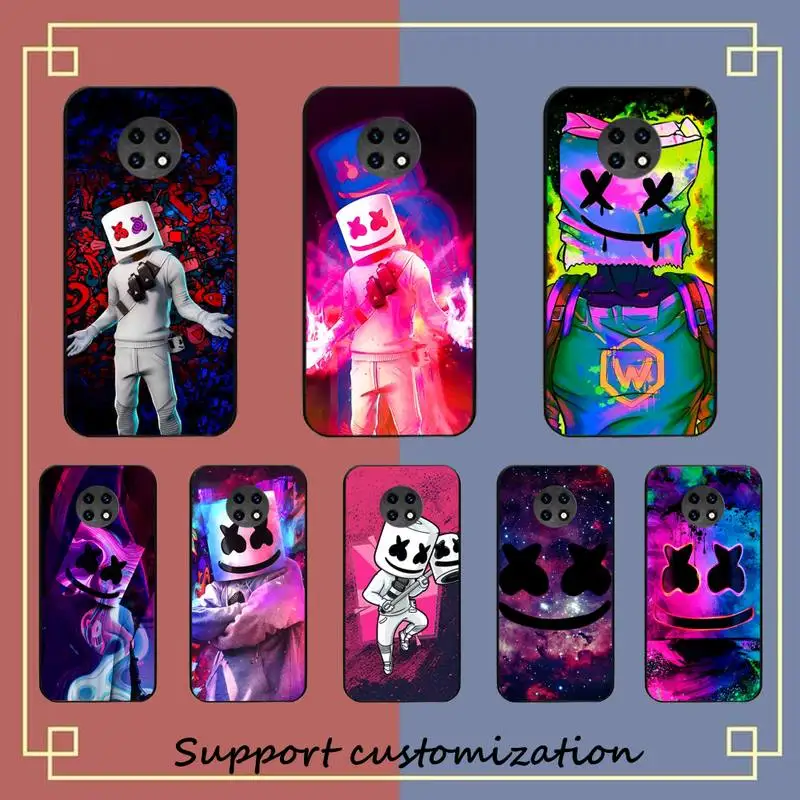 DJ M-Marshmello Phone Case For Redmi Note 8A 7 5 Note8pro 8T 9Pro note 6pro Funda Capa
DJ M-Marshmello Phone Case For Redmi Note 8A 7 5 Note8pro 8T 9Pro note 6pro Funda Capa